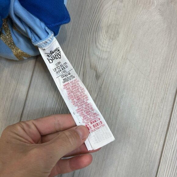 Disney Snow White Costume Bodysuit for Baby Girl 12-18 months Princess One Piece - Picture 9 of 9